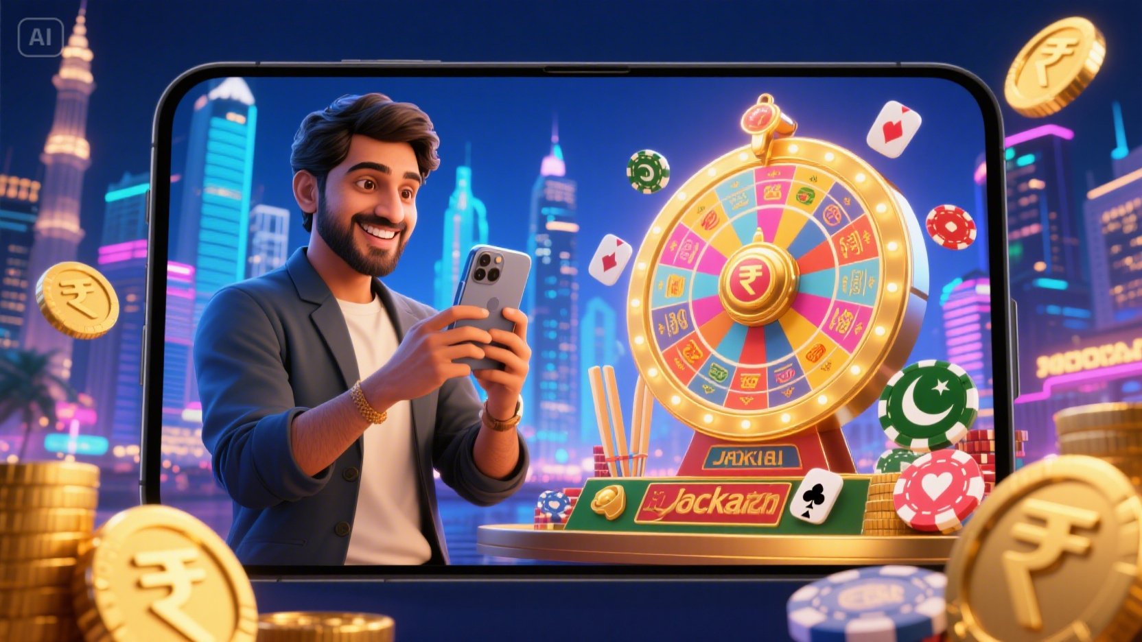 Casino slots games app desktop and mobile interfaces